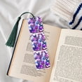 thumbnail image 4 of Kdxio Flying Butterflies Print Metal Tassel Bookmarks,Perfect Gift for Art Lovers and Bookworms Metal Bookmarks for Women, 4 of 8