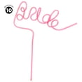 thumbnail image 3 of Koyal Wholesale Bachelorette Straws | 11 x 10 Inches Bride Straw, Hot Pink | Perfect Bachelorette Gifts, 10-Pack, 3 of 5