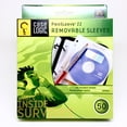 thumbnail image 1 of CASE LOGIC Manchon en Plastique DOUBLE Blanc avec Trou 25 Paquets, 1 of 1