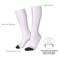 thumbnail image 4 of Xecao Kawaii Cat Paw print thigh-high socks, crafted for both men and women with a stretchy, high-opaque design perfect for daily wear, 4 of 6