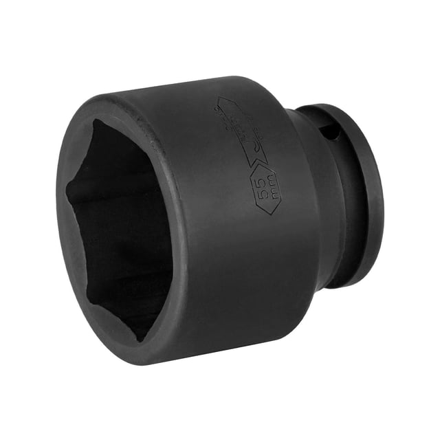 Impact Socket Jetech Drive de 3/4 pulgadas, 55 mm, estándar, 6 puntos