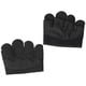 thumbnail image 3 of Guantes de levantamiento de pesas con acolchado de silicona para gimnasio, para adultos y deportistas. Negro L, 3 of 9