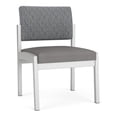 thumbnail image 1 of Fauteuil d'Appoint Sans Accoudoirs Lenox en Acier pour Réception / Acier Argenté / Gris / Gris, 1 of 5