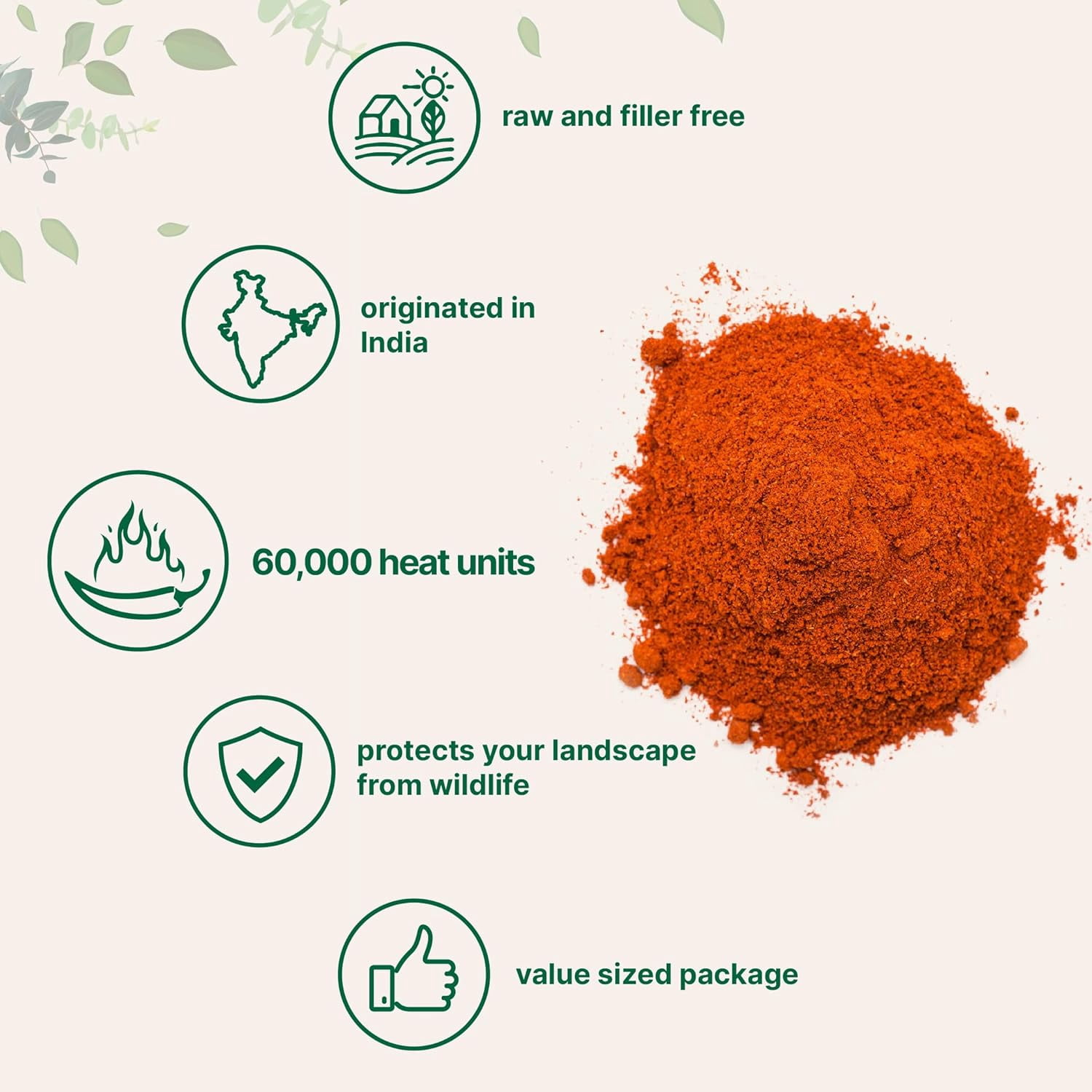 Micro Ingredients Ground Cayenne Pepper Powder, 6lbs (60,000 SHU Heat) Premium Source for Spice & Seasoning Garden Protection from Wildlife Additive Free, Non-GMO, Bulk Supply