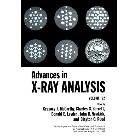 Advances in X-Ray Analysis: Volume 22, (Paperback)