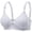 Light Blue, variant on Womens Seamless Underwire Comfortable Full Cup Bra Hot Off The Shelf Bra Wireless Push Up for Summer Size: 36 Black