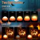 thumbnail image 3 of Halloween Pumpkin Lights, Pumpkin Lights Battery Operated, Halloween Decorations with Remote Timers, Halloween LED Pumpkin Lights, 3 of 5