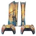 thumbnail image 2 of Sailing Boats Console Skin Bundle for PS5 Pro Slim Disc & Digital / PS4 – Full Wrap + Dual Controller Flair, 2 of 5