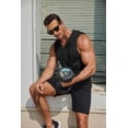 thumbnail image 3 of COOFANDY Men's Sleeveless Gym Hoodies Muscle Hooded Tank Tops Bodybuilding Workout Cut Off T Shirt, 3 of 6
