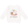 thumbnail image 2 of Inktastic Just a Silly Goose Toddler Sweatshirt, 2 of 4