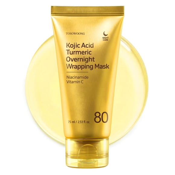 Mascarilla Facial TOSOWOONG Ácido Kójico y Cúrcuma 75 ml