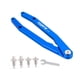 thumbnail image 3 of Juego de llaves de gancho para bicicleta con llave, herramienta de extracción de llave de doble cabeza multifuncional portátil resistente, 3 of 7