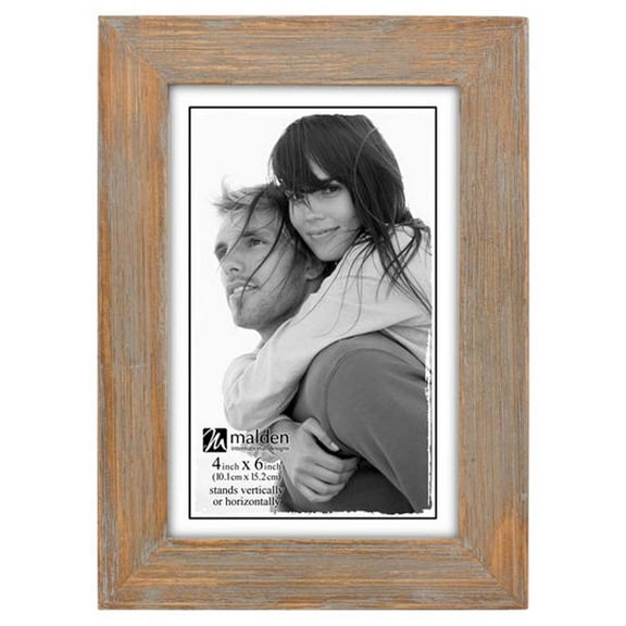 Malden 4x6 Driftwood Linear Frame