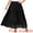 Black, variant on DARING DIVA Women's Plus Swing Maxi Elastic High Waist Boho Flowy Skirts 1X Caramel