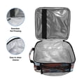 thumbnail image 3 of ALAZA A Red Octopus Lunch Box Insulated Lunch Bag Reusable Thermal Cooler Tote School Picnic, 3 of 6