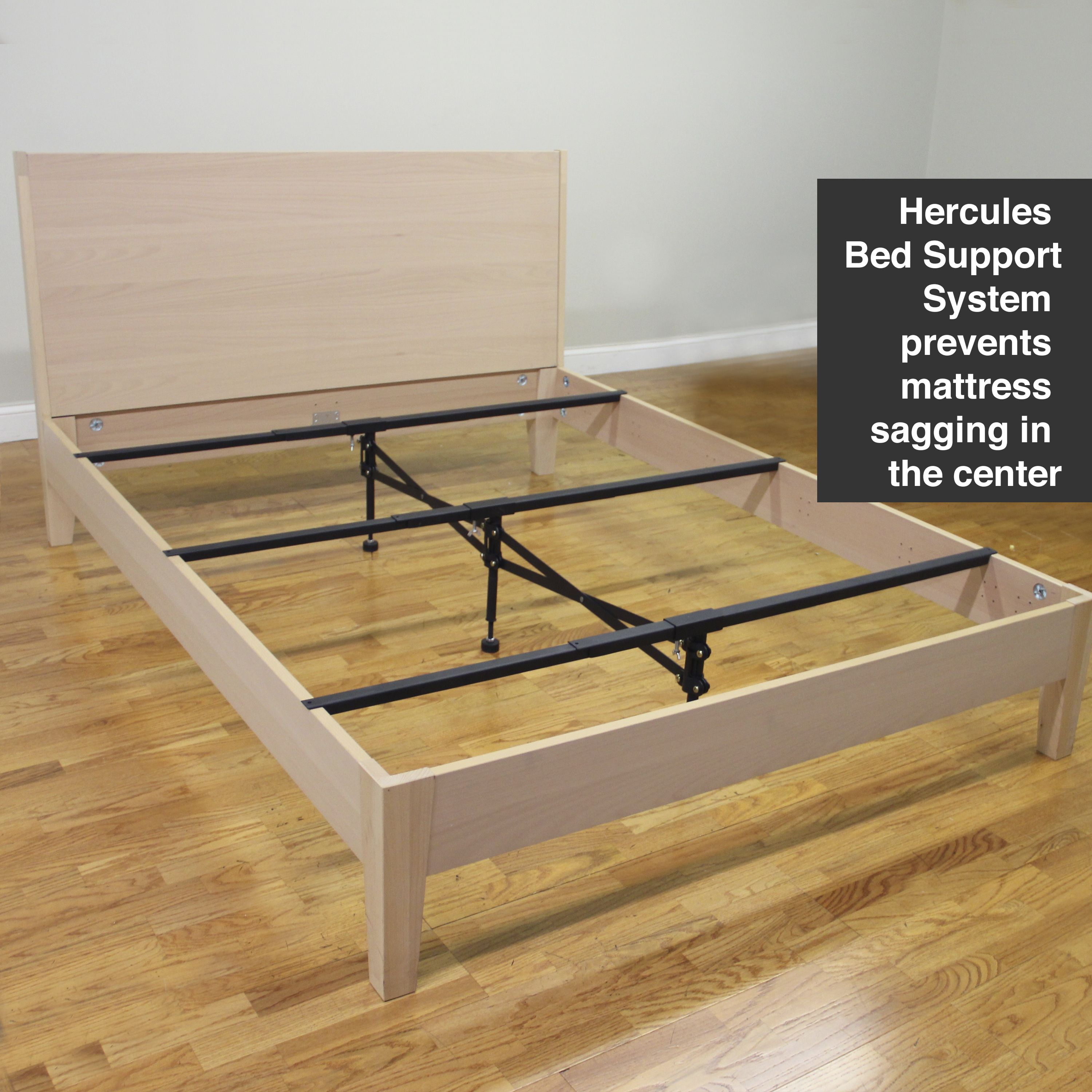 Modern Sleep Hercules Bed Frame Support System Fits Multiple Sizes