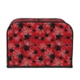 thumbnail image 2 of Fotbe A Web With A Spider 1 for Four Slice Toaster Cover, Fingerprint Protector, Super Soft Appliance Cover And Dust Cover,Bread Dust Cover & Fingerprint Protection, 2 of 7