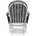 thumbnail image 4 of Lennox furniture Glider Rocker Angela White Grey, 4 of 6