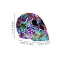 thumbnail image 1 of Feltree Multicolor LED Skull Night Light for Halloween Displays, USB-Powered Spooky Scene Prop with Durable ABS Plastic Construction, 1 of 8