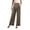 Brown, variant on EDFBUYKRS Female Women Pants Casual Women's Pants Plus Size Casual Omen's Wide Leg Pants Work Business Casual Loose High Waisted Dress Palazzo Flowy Trousers Xxl