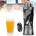 thumbnail image 1 of Xuewenshw Portable One Handed Drinking Mini For Shakes And Rechargeable USB Made With Material Portable Juicer Black Fruit Antique, 1 of 8