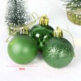thumbnail image 4 of FLhrweasw Bolas Navidad Adornos para Árboles Navidad Adorno Con Purpurina (Verde), 4 of 9