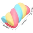 thumbnail image 3 of weibbin Slow Rising Squeeze Ball for Adult Stress Relief, PU Soft Rebound Sensory Toy, 3 of 5
