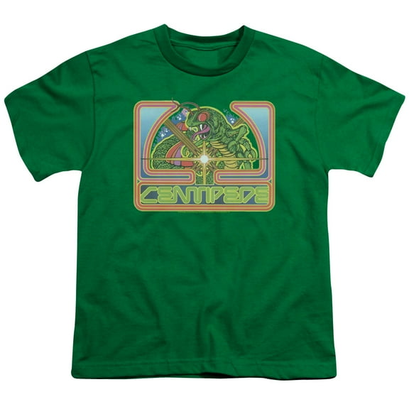 Atari - Centipede Green - Youth Short Sleeve Shirt - Medium