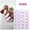 C, variant on Gradient French Line Nail Art Stickers - Self-Adhesive Curved Stripes Nail Decals, French Tips Guides Designs for DIY Manicure