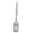 thumbnail image 3 of YUMILI Stainless Steel Slotted Turner Spatula, Durable and Strong Spatula Cooking Turner with Long Handle for Frying Steak Fish Eggs Pie Kitchen Utensil-45CM, 3 of 7