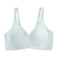 thumbnail image 3 of WILLBEST Brasier Strapless Mujer Sujetador De Mujer Con Hebilla Frontal, Borde De Encaje, Sin Aro De Acero, Ajuste Sin Costuras, Para Yoga, Dormir, Talla Grande 1375, 3 of 3