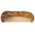 thumbnail image 1 of MasteelfCA 1PC Hair Detangling Comb Natural Wooden Comb Decorative Home Hair Salon Comb, 1 of 8