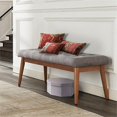 thumbnail image 2 of Crosley Furniture CF6019-AC Landon Upholstered Bench - Acorn, 2 of 7