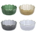 thumbnail image 5 of BUYISI Multifunctional Large Capacity Fruit Basin Transparent Plastic Fruit Bowl Stackable Salad Bowl Living Room Storage Fruit Tray grey, 5 of 5