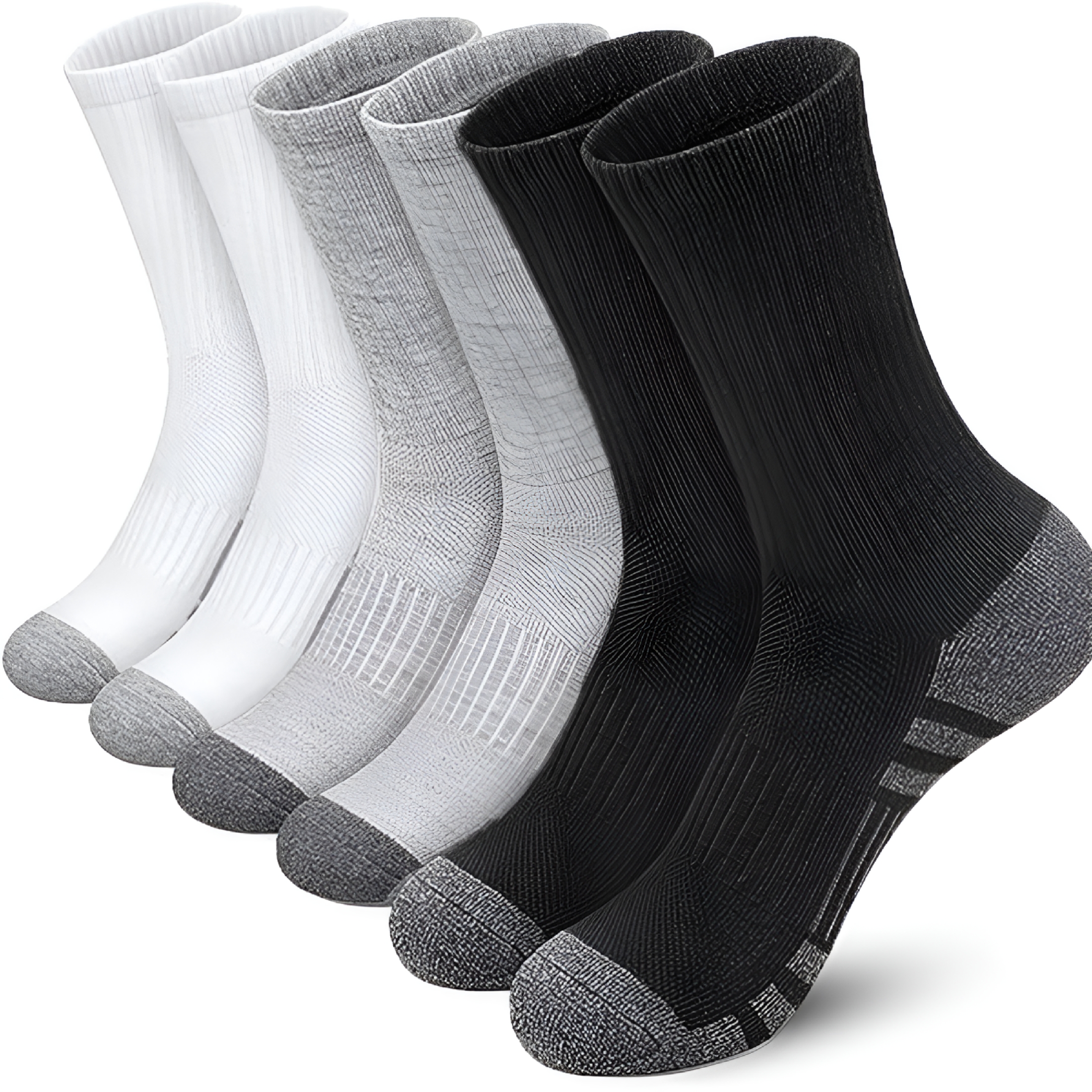 TELOLY 30 Pairs Ankle Socks for Men-Lightweight Mens Socks Size 9-12 Thin Casual Quarter Bulk Socks Socks Men 9-12