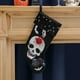 thumbnail image 4 of 2 calcetines decoración Halloween Ghost Festival estampado calavera fantasma gi BRILLAR Rojo Verde, 4 of 5