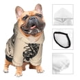 thumbnail image 4 of Bingfone Let The Adventure Begin Dog Clothes Hoodie, Pet Winter Coat,Puppy Sweatshirts For Small Dogs Boy Girl,Suitable For All Breeds-Medium, 4 of 9