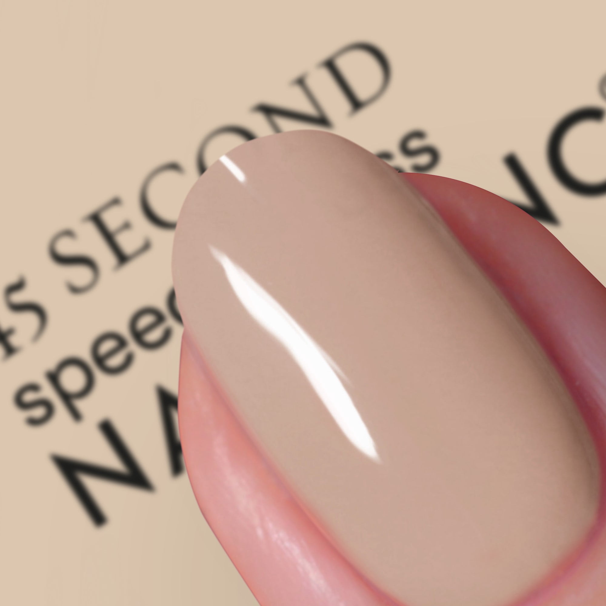 Nails.INC Quick Drying Nail Polish, Nelly, Pastel Nude, 0.47 fl oz