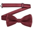 thumbnail image 2 of Children's Plaid Bow Tie Clip On for School Uniforms and Formal Wear, 2 of 6