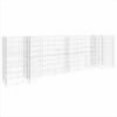 thumbnail image 6 of vidaXL Gabion Planter Silver Steel wire 102.4 in x 15.7 in x 31.5 in, 6 of 6