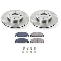 Ultimate Brakes Front Ceramic Brake Pad and Rotor Kit with Hardware WM80332