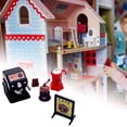 thumbnail image 1 of 5 piezas 1: 6 1:12 Escala de cafetería en miniatura Conjunto de jugadas de juego de l aparato de cocina set realista para la mesa de arena, 1 of 8