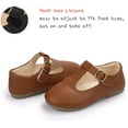thumbnail image 5 of Toddler Little Girl Mary Jane Dress Shoes Ballet Flats for Girl Party School Shoes Bowknot Princess Shoes, 5 of 6