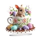 thumbnail image 3 of Pascua decoración del adorno de conejo acrílico 2D decoración de escritorio creativo de regalo creativo de artesanía coleccionable para dormitorio de, 3 of 8