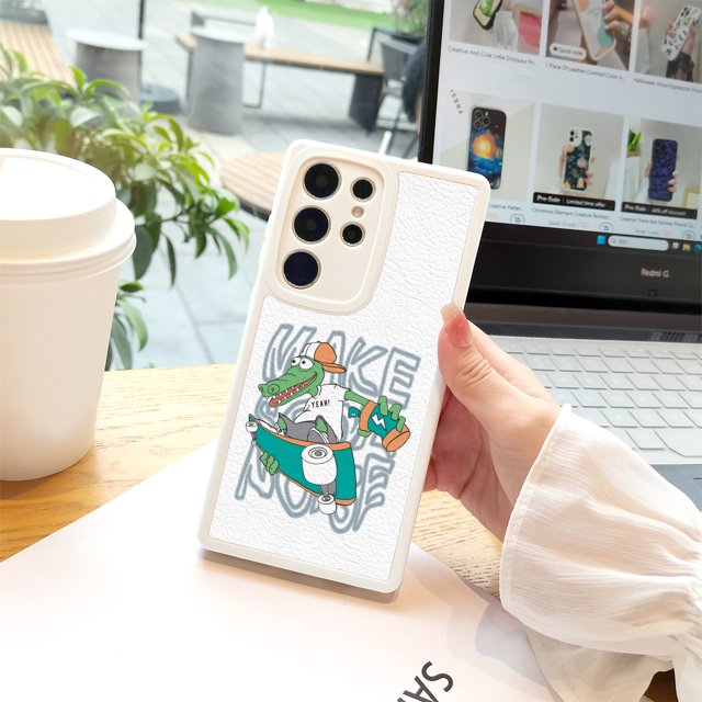 Proteja su iPhone 15 Pro Max 14 13 12 Pro 11 con estilo: ¡obtenga la moderna funda para teléfono plateada mate con diseño de dibujos animados!