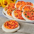 thumbnail image 3 of Freshness Guaranteed Harvest Orange Frosted Sugar Cookies, 13.5 oz, 10 Count (Shelf-Stable) Round and Ready to Eat, 3 of 6