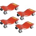 thumbnail image 1 of Chariot de Voiture en Fer Robuste avec Roues, Frein pour Déménagement, Réparation de Voiture, 1 of 7