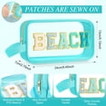 thumbnail image 2 of Bolsa de playa Kacctyen transparente impermeable para mujer, azul, 2 of 6