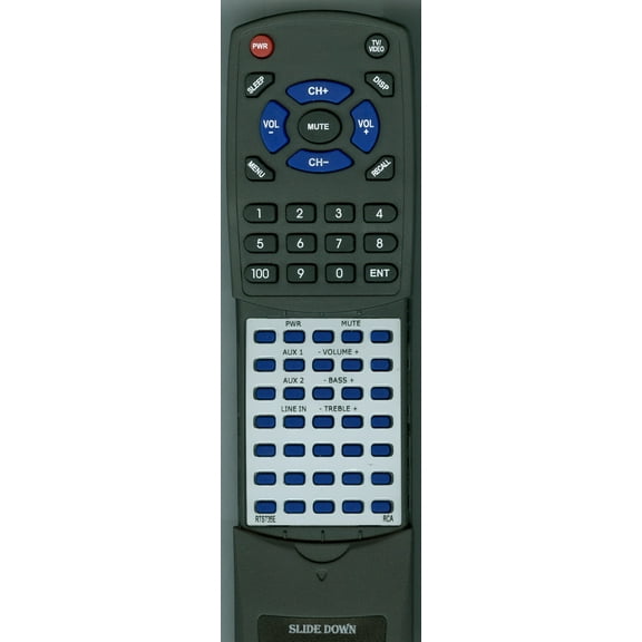Replacement Remote for RCA RTS735E, RTRTS735E