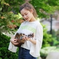 thumbnail image 4 of 1pc 26 Inches Walnut Ukulele Four Strings Small Guitar Acoustic Instrument for Friends Beginner (Light Brown), 4 of 8